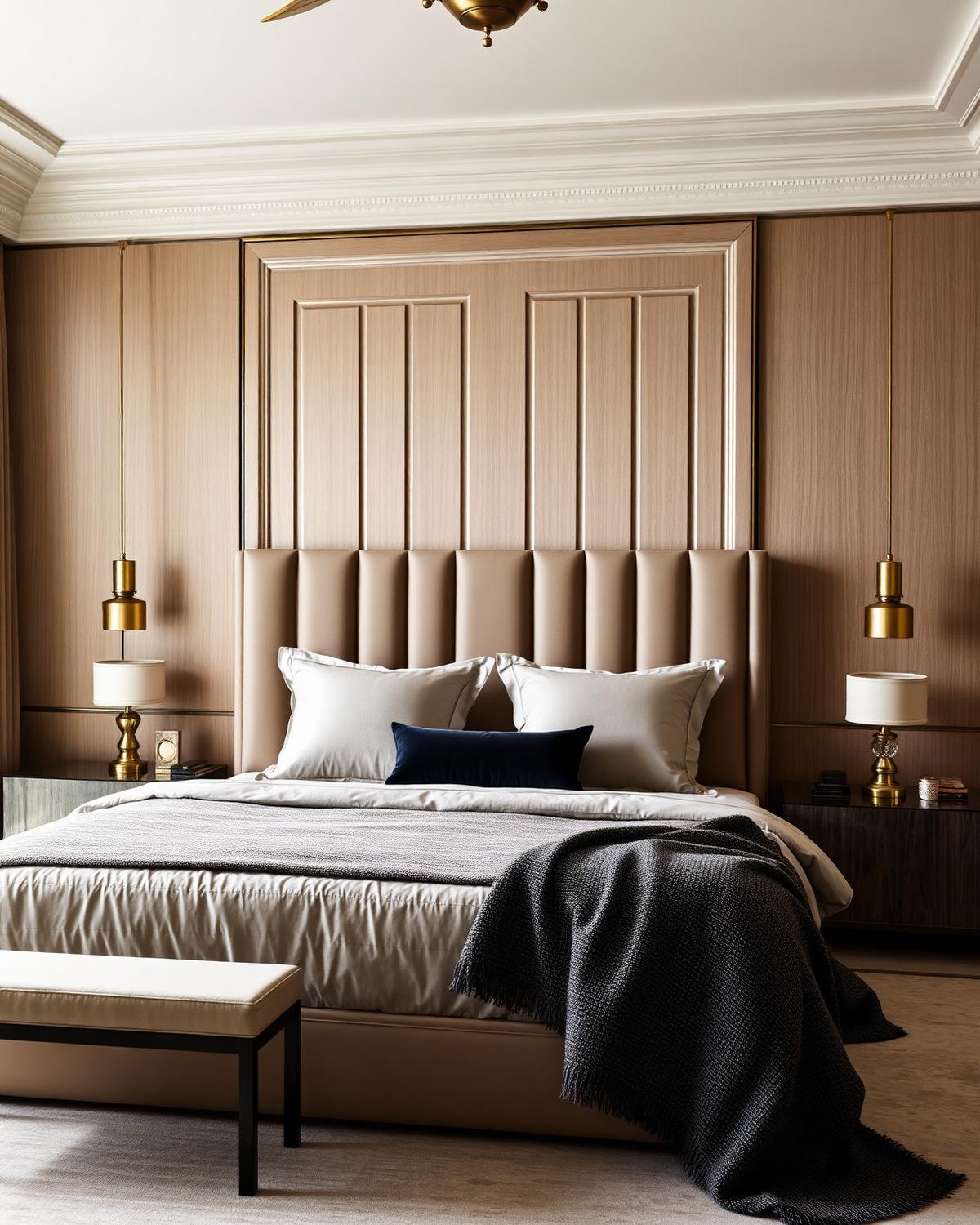 Master Bedroom Retreat — Residential interior project in Okhla, Delhi
