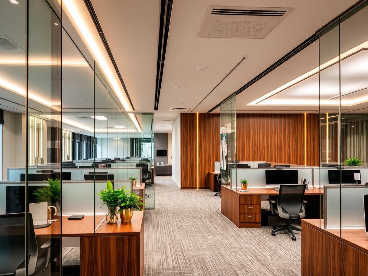 Corporate Workspace Fit-Out — Office interior project in Noida Sector 62