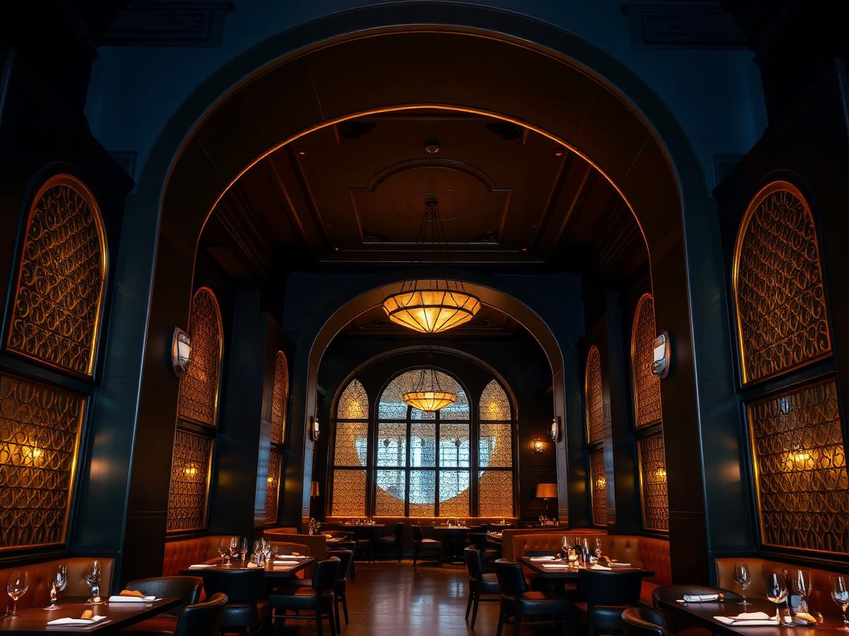 Fine Dining Interior — Restaurant interior project in South Delhi